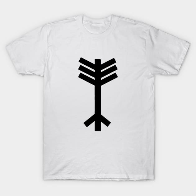 The Dragon Tree Rune T-Shirt by DreMagiO